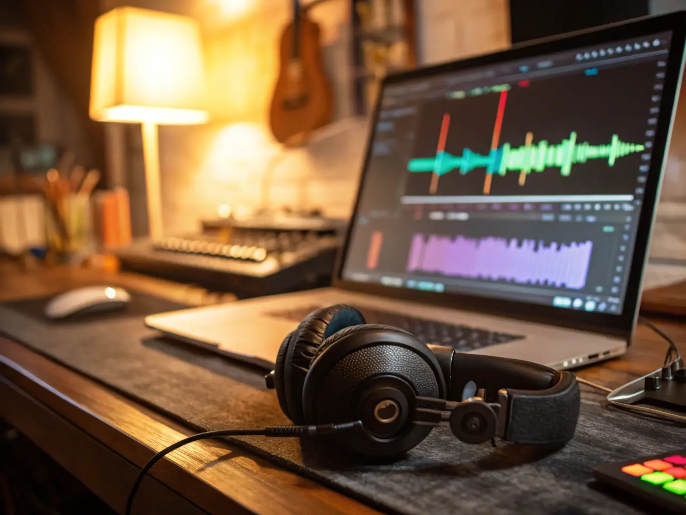 An inviting image of a radio setup with headphones, symbolizing the connection to audio storytelling.